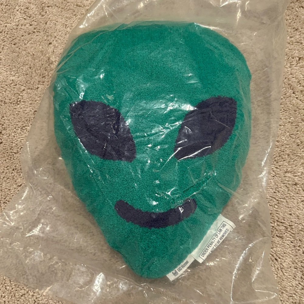 Alien Throw Pillow